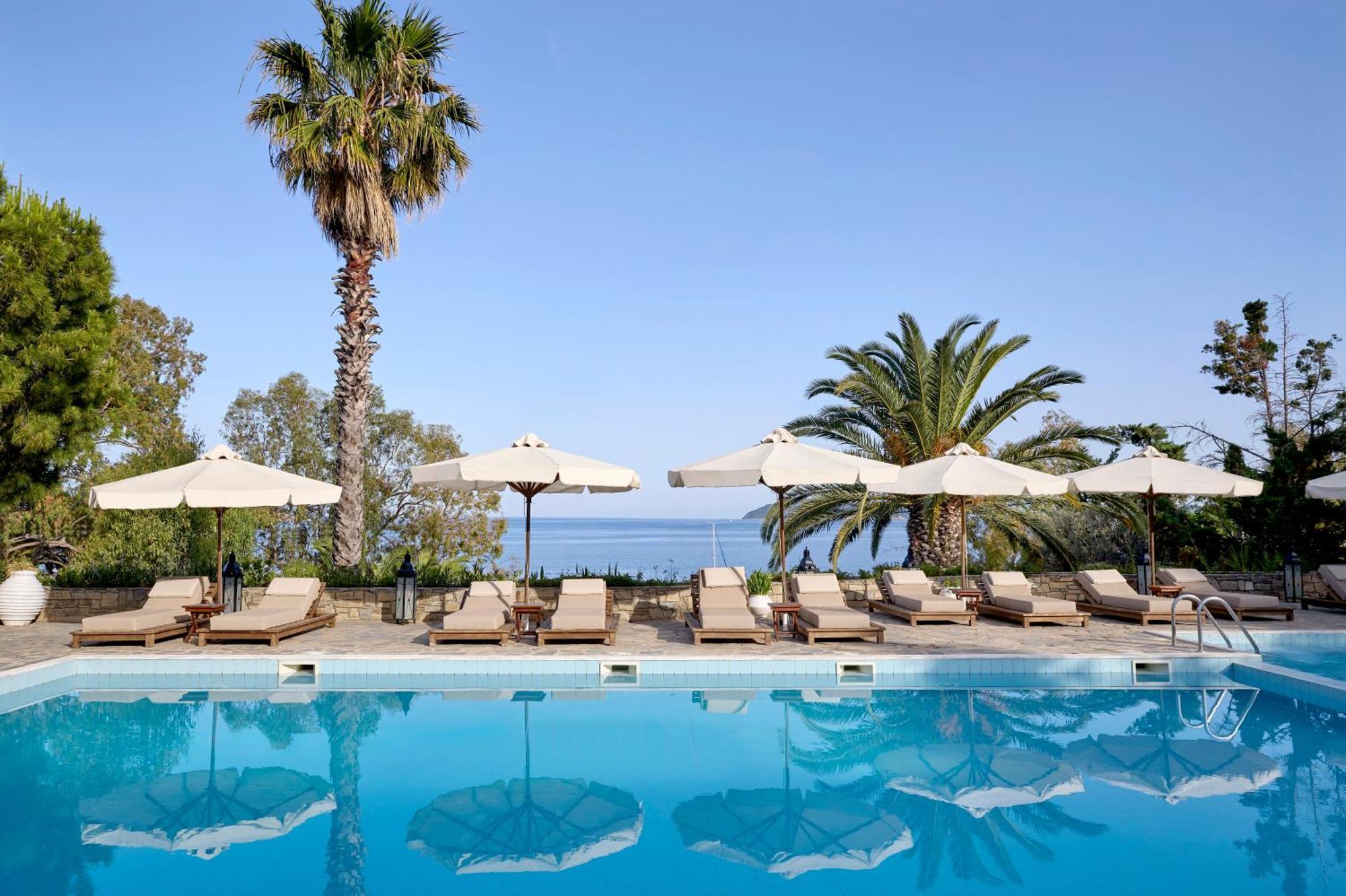 Aegean Suites, Santikos Collection (Adults Only) メガリ・アモス エクステリア 写真