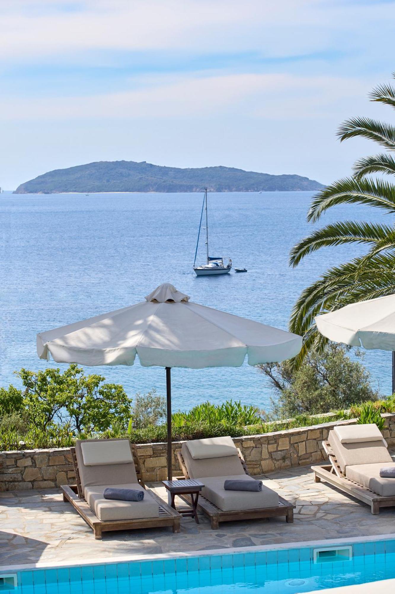 Aegean Suites, Santikos Collection (Adults Only) メガリ・アモス エクステリア 写真